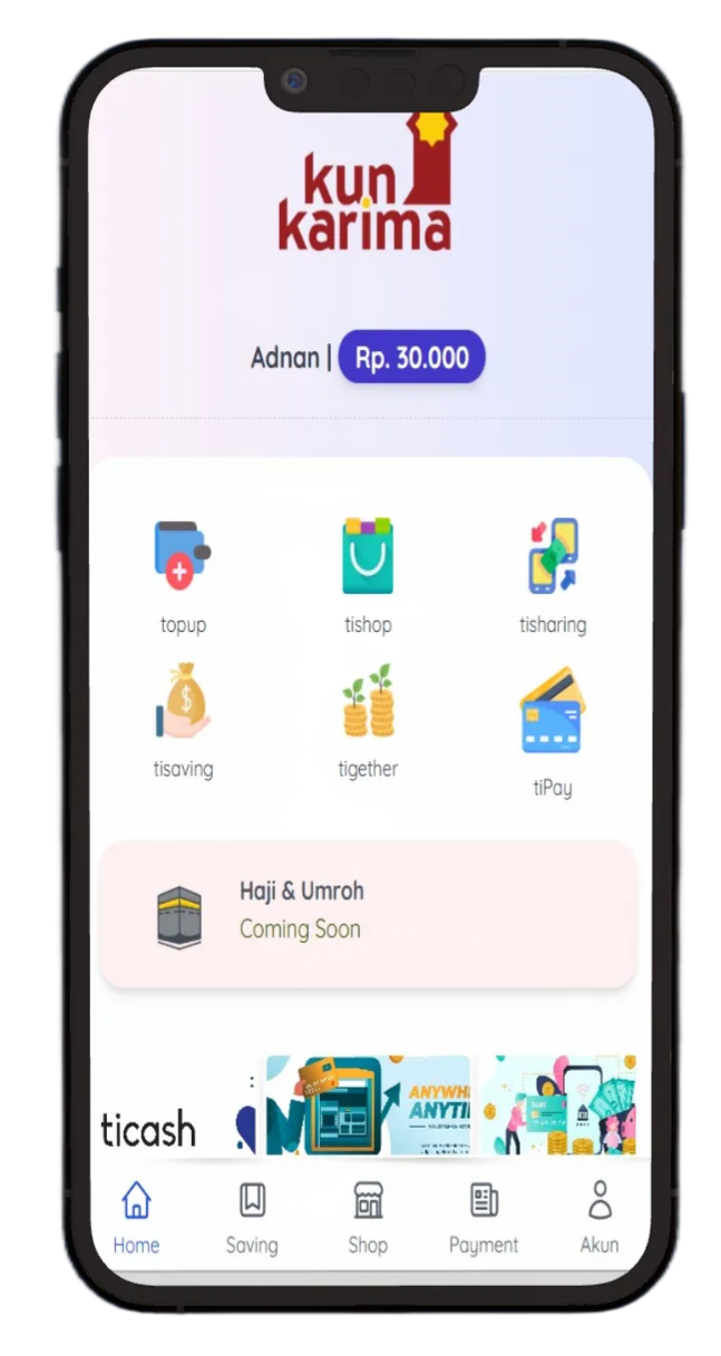 Aplikasi Mobile ticash